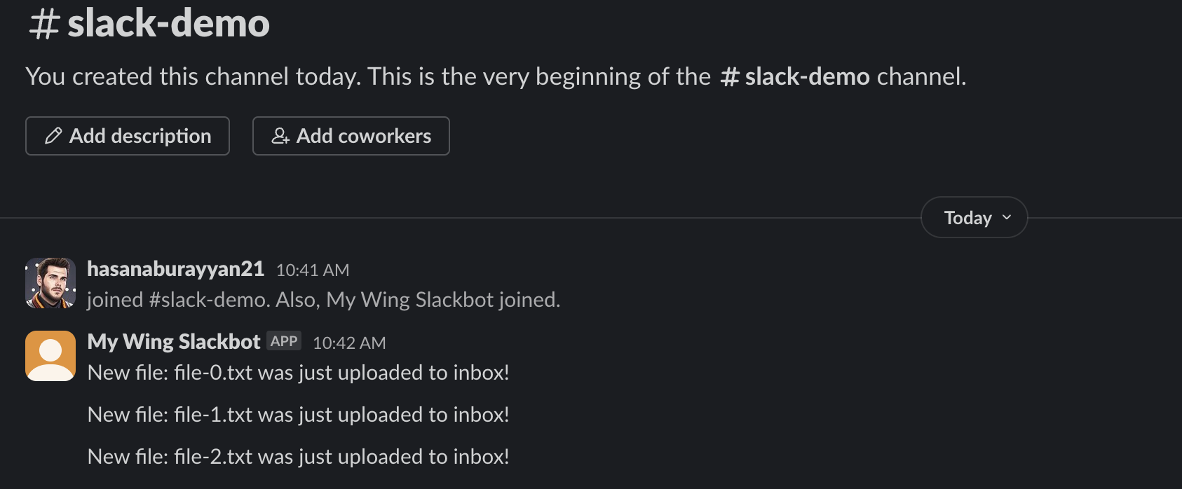 Slack Messages